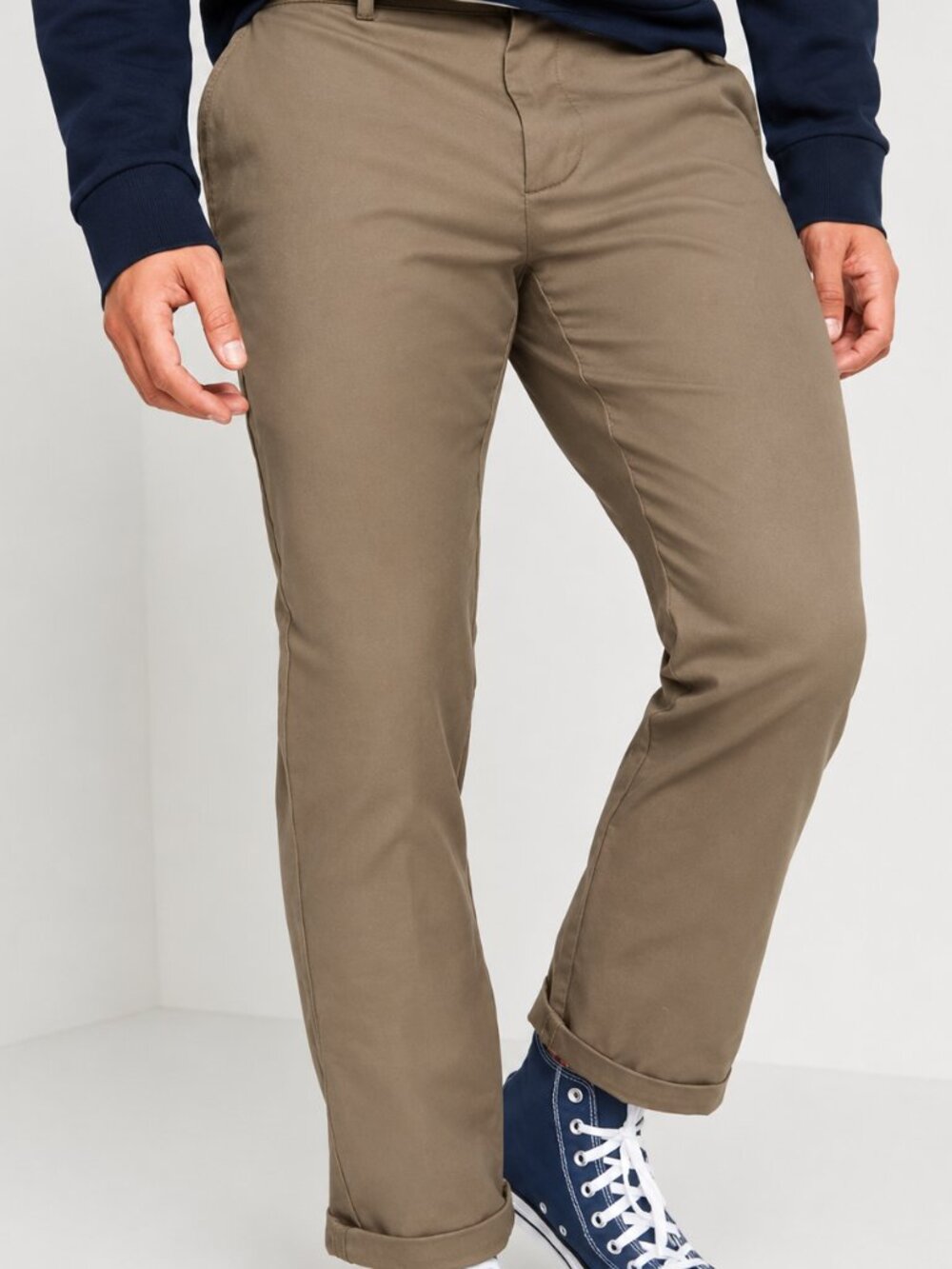NWT OLD NAVY Straight Ultimate Built-In Flex Chino Pants 38x36